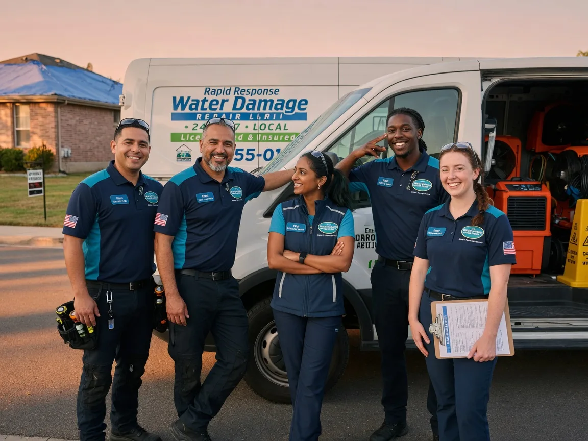 Water Damage Restoration company in Romayor, TX